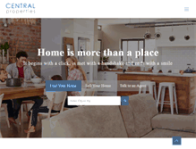 Tablet Screenshot of centralpropertiesdc.com